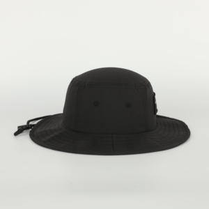 High Quality <strong>Bucket</strong> Adults Fishing <strong>Hat</strong> with Customized Embroidery Stylish Woven Patch Design for Outdoor Use - Product Image 6