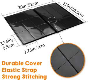 Carpeta de Plástico Impermeable para Tarjetas Deportivas y de Intercambio, con 360 Bolsillos, Color y Logotipo Personalizables - Product Image 5