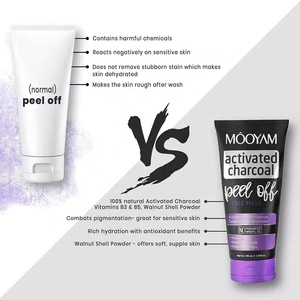 Maschera Peel-Off al Carbone Attivo con Marchio Privato, Elimina i Punti Neri e Disintossica, Maschera Facciale al Carbone - Product Image 6