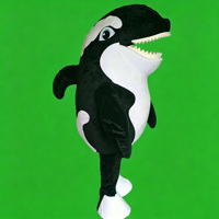 Costume de mascotte de requin XL pour adulte, conçu sur mesure, en matériau EVA, avec détection par aiguille, combinaison amusante pour Halloween, pour hommes et femmes, idéal pour les fêtes