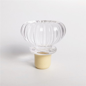 <span class=keywords><strong>Bouchon</strong></span> <span class=keywords><strong>de</strong></span> <span class=keywords><strong>vin</strong></span> en verre en forme <span class=keywords><strong>de</strong></span> citrouille en cristal, très vendu, pour emballage cosmétique <span class=keywords><strong>de</strong></span> <span class=keywords><strong>mariage</strong></span>, conception anti-fuite, option <span class=keywords><strong>de</strong></span> logo <span class=keywords><strong>personnalisé</strong></span> - Product Image 3