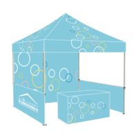 10x10 extérieur en aluminium personnalisé imprimé Pop up Gazebos auvent exposition exposition événement tente