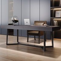 Meubles de table italiens de luxe modernes pour la maison, le bureau, le bureau informatique, la table d'écriture, nouveaux meubles de bureau décorés
