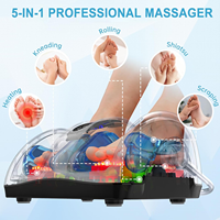 Hava Kompresyonlu Elektrikli Roller Titreşimli Shiatsu Kompresyonlu Kızılötesi Cihaz Bacak Baldır Ayak Masaj Makinesi