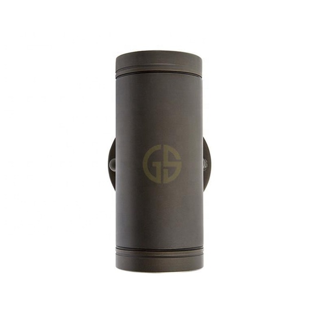 Low Voltage Waterproof Antique Bronze Finish MR16 Lamp Brass Wall Mounted up and Down Light Landscape Light