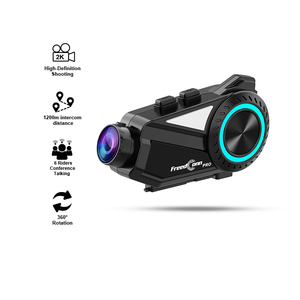 FreedConn grabadora intercomunicador auriculares R3 Pro grupo comunicación motocicleta Cancelación de ruido casco Bluetooth auriculares - Product Image 4