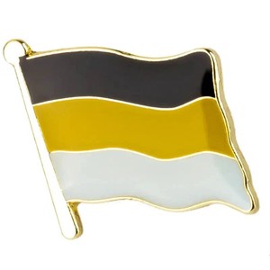 Pin de solapa personalizado con bandera de Rusia, bandera ondeante del imperio ruso, esmalte hecho de Metal, sombrero de recuerdo, insignia de Pin de solapa Patriótica para hombres y mujeres - Product Image 2