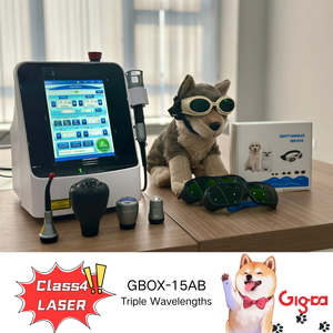 เครื่องกายภาพบำบัดแบบใช้ในสัตวแพทย์แบบพกพาเครื่องบรรเทาอาการปวดสำหรับสุนัขแมวม้า - Product Image 2