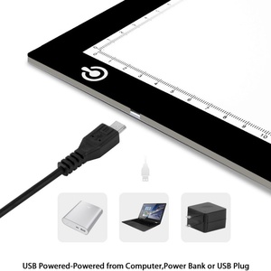 Tablette lumineuse LED ultra-fine réglable avec alimentation USB pour transfert de tatouages, croquis et animation - Product Image 5