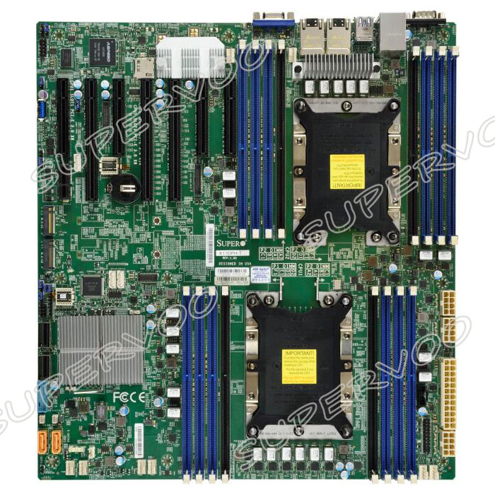 MBD-X11DPH-T-B двойной LGA3647 C622 4 ТБ RDIMM/2 ТБ dcpmm PCIE M.2 VGA Dual LAN E-ATX Серверная материнская плата X11DPH-T