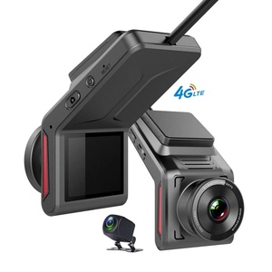 4G 隐藏式 IPS 屏幕行车记录仪 GPS 跟踪实时远程监控 FHD 1080P WiFi 行车记录仪 带两个摄像头的车载 <span class=keywords><strong>DVR</strong></span> - Product Image 1