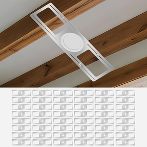 Braket Besi Retrofit untuk Lampu Panel LED di Plafon Grid, Pemasangan Tanpa Alat - Product Image 4