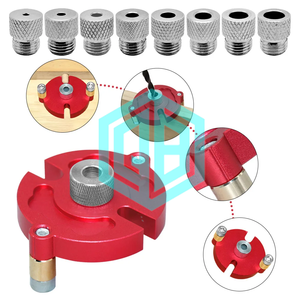 עץ מעטה מרכוז עצמי מעטה קידוח ערכת חריטה חור אנכי קידוח מדריך אגרוף עם 3-10 מ "מ - Product Image 3