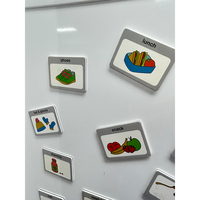 Aimants de réfrigérateur personnalisés en résine écologique, aimants promotionnels en acrylique pour mariages, événements et team building