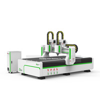 Machine de fraisage CNC pour bois d'occasion - Broche de 3,5 kW - Contrôle PLC - Table à vide - Rentable et facile à utiliser
