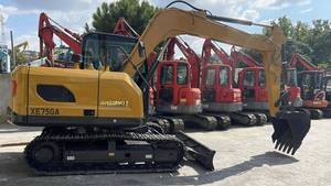 Mini-excavatrice compacte XE75GA de 7,5 tonnes avec godet de 0,33 m³, haute efficacité de terrassement, moteur CE EPA pour les chantiers étroits - Product Image 3