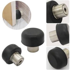 Bouchon de porte en caoutchouc Agaric <span class=keywords><strong>Amortisseur</strong></span> Champignon Stop Solid Safety Door Wedge Holder Protector - Product Image 4