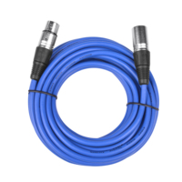 Câble Microphone xl d'équilibrage, cordon de 3 broches, mâle à femelle, serpent, pour enregistrement, mélange, amplificateur
