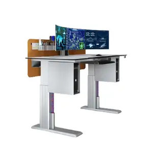 High-End Customized Security Network Operations, Monitoring Center, Oil & National Gas Operations Height Adjustment Desk