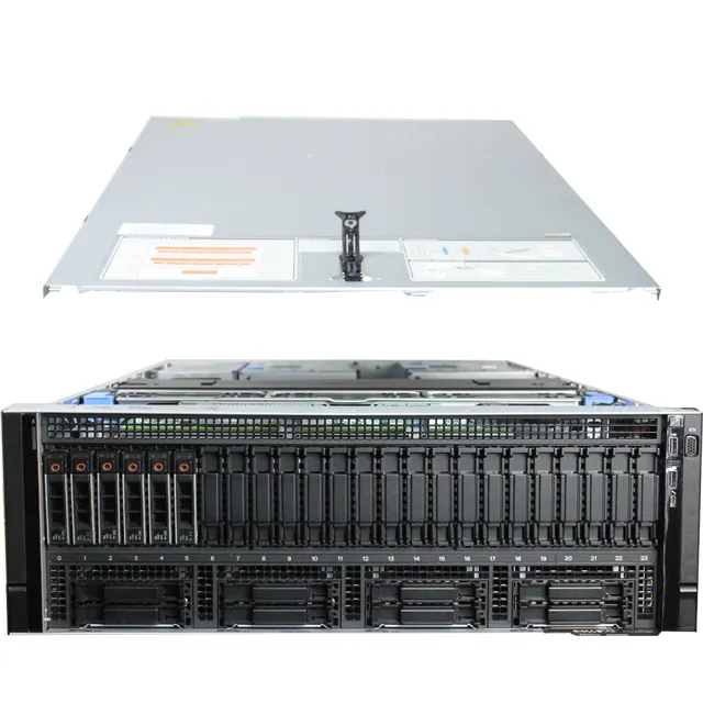 Vendas quentes Aplicação Machine Learning e Inteligência Artificial GPU Database AccelerationPowerEdge R940XA 4U servidor