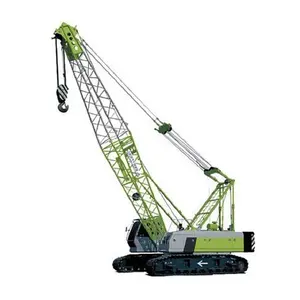 55 75 100 130 Ton 200 Ton Mengangkat Peralatan Konstruksi Hidrolik Crawler Crane dengan Lampiran Suku Cadang