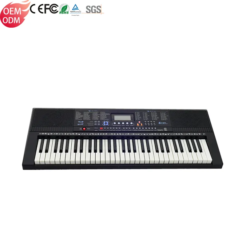 Mainan Keyboard Organ Elektronik 61 Tombol, Organ Oriental Organ Elektronik