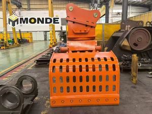 Chất lượng cao Máy xúc thủy lực vật lộn xoay lấy sử dụng hardox thép tấm đá gỗ phân loại phá hủy vật lộn - Product Image 5