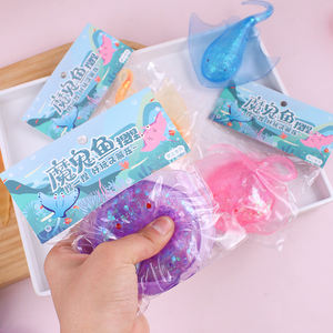 Jouet anti-stress réaliste en forme de raie manta, animal marin mignon, texture douce, compressible, pour la décompression et la relaxation - Product Image 5