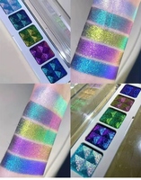 Palette de fards à paupières multichrome caméléon 12 couleurs, imperméable, longue durée, brillant, maquillage des yeux