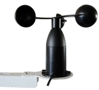 Anemometer Bahan Paduan Aluminium 0-30m/s 0-50m/s 0-60m/s Sensor Kecepatan Angin untuk Tower Crane, Meter Pengukur Kecepatan untuk Peralatan Pengangkat