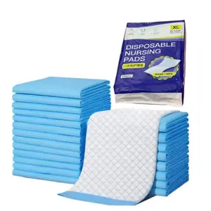 Sous-coussinets absorbants médicaux à 5 couches fabricant sous-coussin jetable pour incontinence adulte