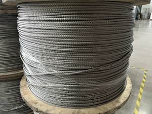 Fio De Nylon 304 316 Fio De Aço Inoxidável <span class=keywords><strong>2mm</strong></span> 3mm Fio De Nylon Revestido Transparente - Product Image 2