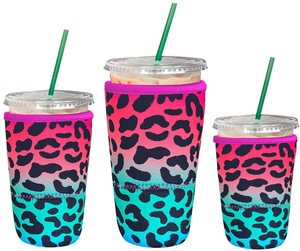 Manchon isolant réutilisable en néoprène pour le café glacé et les boissons froides pour les tasses <span class=keywords><strong>McDonald</strong></span>'s & More - Product Image 2