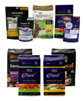 OEM Logo Stand-Up Pet Food Seal Bag Réutilisable 1kg-25kg Capacité Zip Lock Top Valve Caractéristique de sécurité CPP Plastic Gravure Printing
