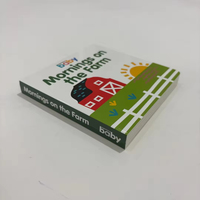 Impresión Personalizada de Libros Infantiles Educativos de Segunda Mano, Impresión de Libros de Cartón con Animales para Niños