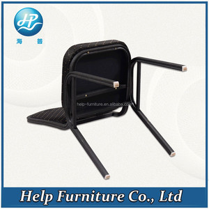 Metal frame and woven cover hotel room chair - Product Image 3