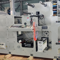 Presse d'impression flexographique professionnelle pour étiquettes autocollantes en papier couleur avec garantie étendue