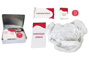 Mới lạ Trò Đùa thiết lập cho người đàn ông Trắng Voi Đảng cuối cùng khẩn cấp poop prank gag Bộ Quà Tặng hài hước sharting Survival kit - Product Image 3