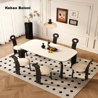 Ensembles de meubles de salle à manger modernes best-seller Chaises de table à manger 4 places pour cuisine hôtel école appartement