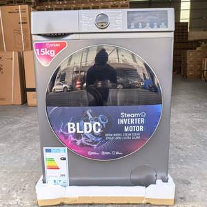 Venta Directa de Fábrica, Lavadora de <span class=keywords><strong>Carga</strong></span> <span class=keywords><strong>Frontal</strong></span> de 15 kg a Precio Económico, Inversor BLDC con Lavado Rápido/Lavado a Vapor/Limpieza del Tambor, Clase Energética A+++ de la UE - Product Image 2