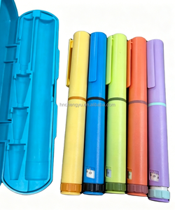 Matte Plastic <b>Refillable</b> Beauty Applicator Smooth 0-60IU Volume Control for 3ml Glass Liquid Cartridge Skin Care Dosing <b>Pen</b> - Product Image 4