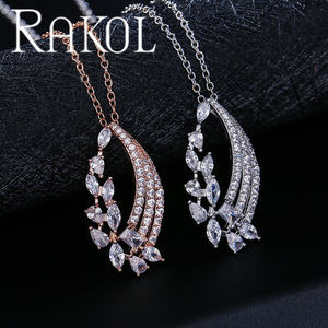 RAKOL NP2042 New Design <b>Bride</b> fashion Accessories Necklace 1 - Product Image 3