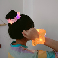 Mode En Nieuwe Pins Haaraccessoires Paardenstaart Led Lichtgevende Haar Ring Kids Haar Accessoires