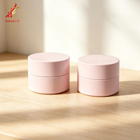 Pot en plastique vide 5g avec spatule pour gel UV, emballage cosmétique rond pour soins de la peau, fabrication OEM/ODM sur mesure, directement de l'usine