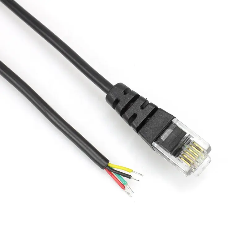 RJ11 6P4C Telephone Extension Cord ADSL Modem Cable