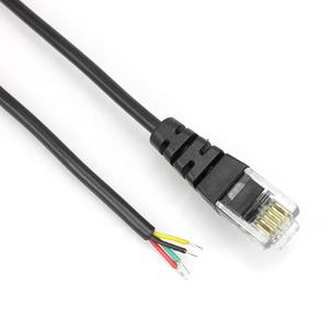 Câble d'extension personnalisé 6P4C RJ11 vers fil ouvert | Convertisseur de ligne téléphonique modem <span class=keywords><strong>ADSL</strong></span> | Câblage blindé de qualité industrielle - Product Image 1