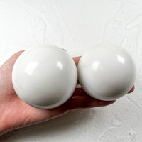 Vente en gros de cristaux boule de Jude en marbre de haute qualité d'environ 60mm sphère de cristal de pierres précieuses pour la décoration