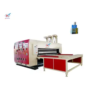 Supplier in China corrugated carton flexo printer carton box packing machine pizza box printing machine
