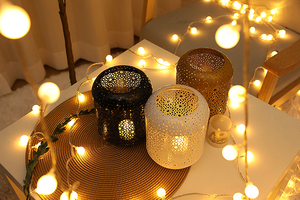 Lámpara de Mesa LED Moderna Más Vendida, Diseño Hexagonal de Hierro Forjado <span class=keywords><strong>3D</strong></span>, Funciona con Batería, Certificación CE, para Uso Doméstico - Product Image 5