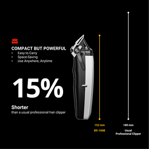 BS-106B Nueva Cortadora de Pelo y Barba Inalámbrica Profesional para el Hogar y la <span class=keywords><strong>Barber</strong></span>ía - Product Image 4